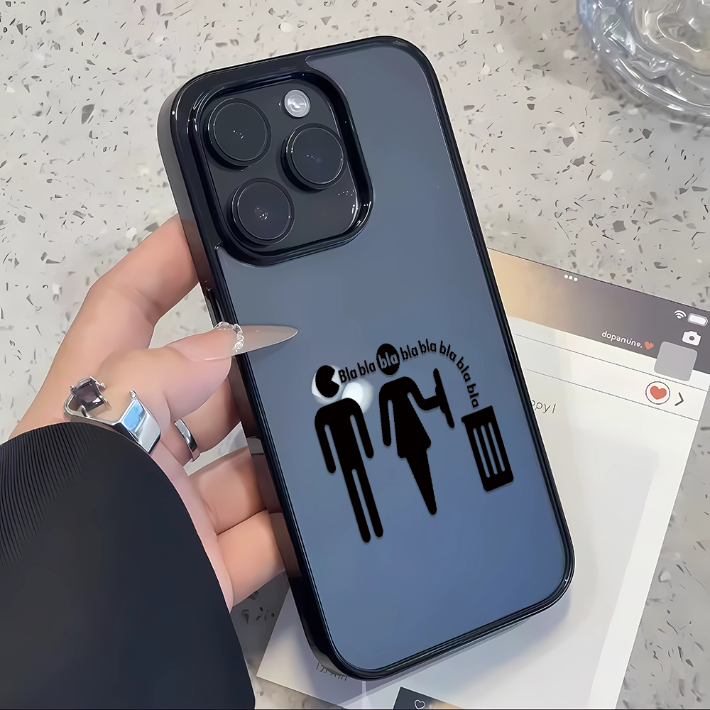 Phone Cases Funny - Забавный, минималистичный, уникальный, милый, художественный, мягкий