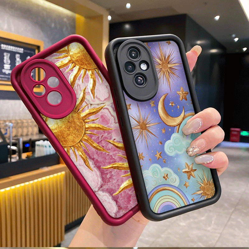 Phone Cases Honor - Винтажный чехол для телефона с принтом