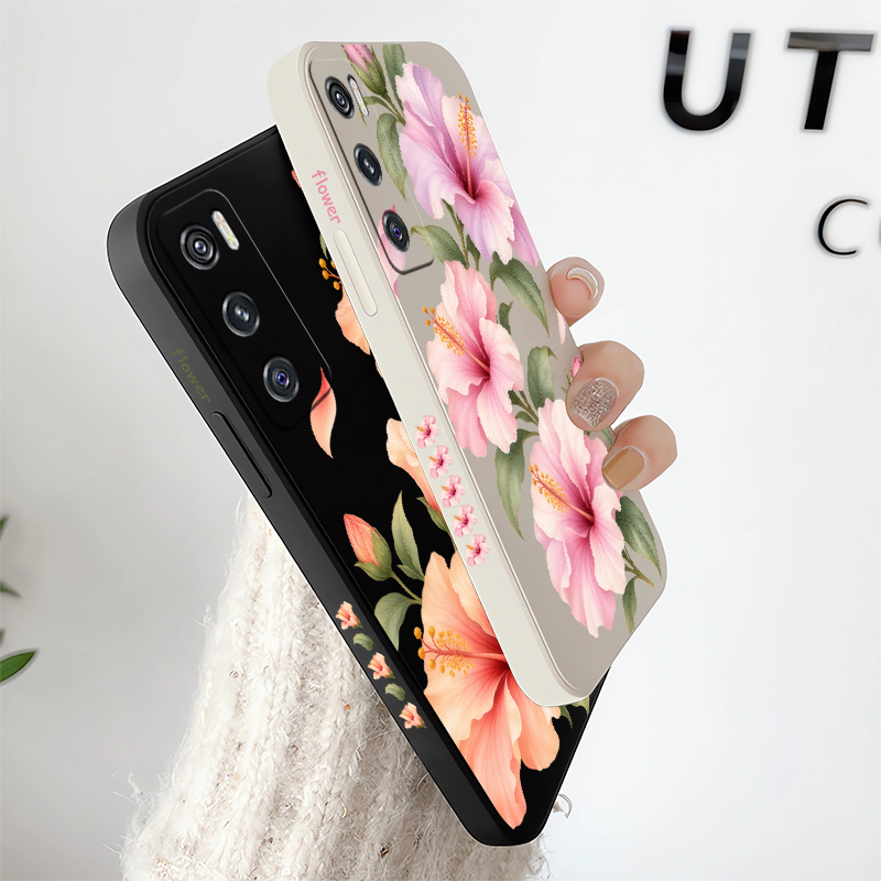 Чехол с рисунком из двух розов – обзор и цена Vivo V40