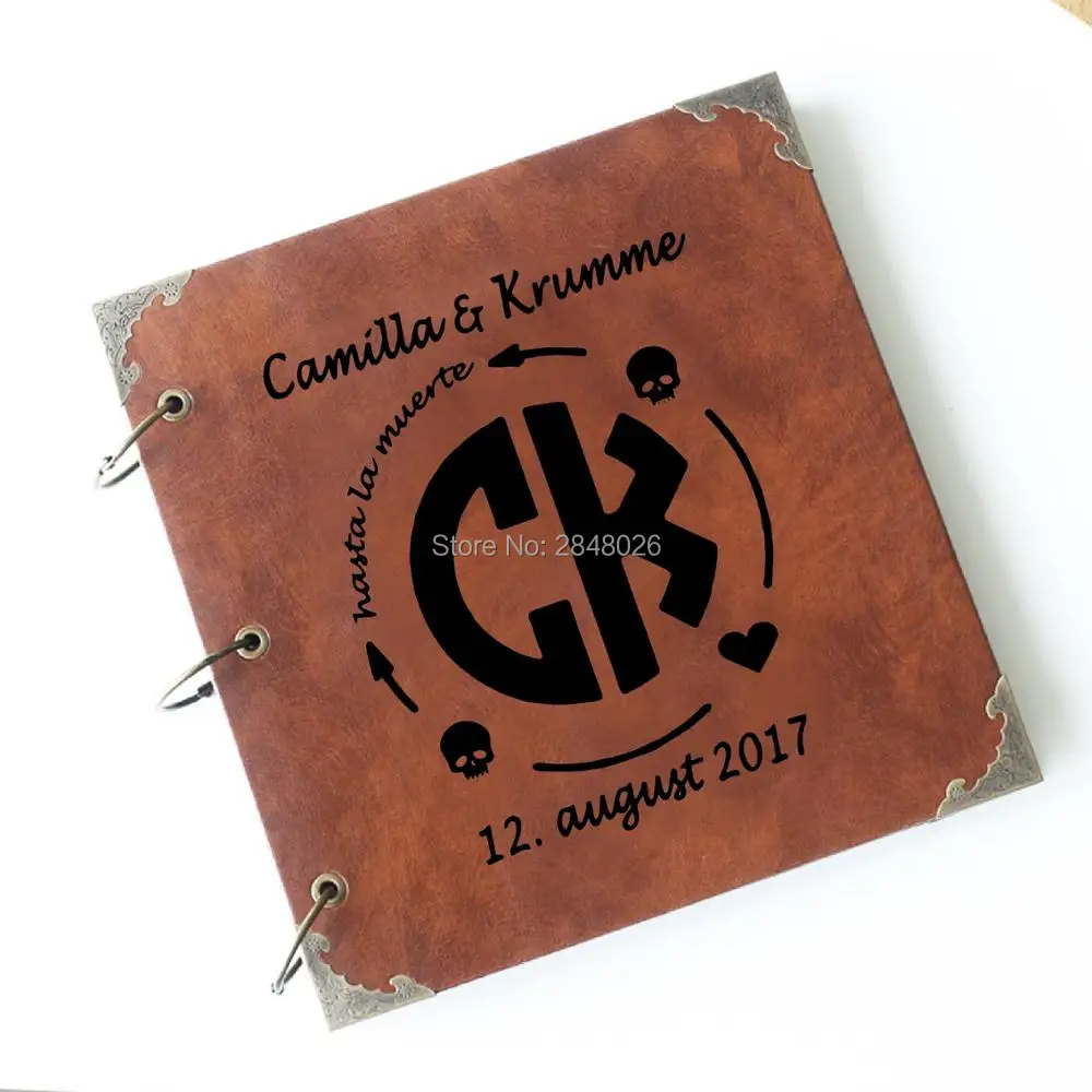 Свадебная гостевая книга с мон – обзор и цена Monogram Custom Case